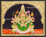 Dhanya Lakshmi Tanjore Painting