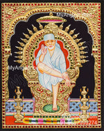 Saibaba Tanjore Painting