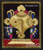 Shankh Tanjore Painting