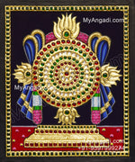  ChakramTanjore Painting