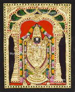 VenkateshwaraSwamy Tanjore Painting