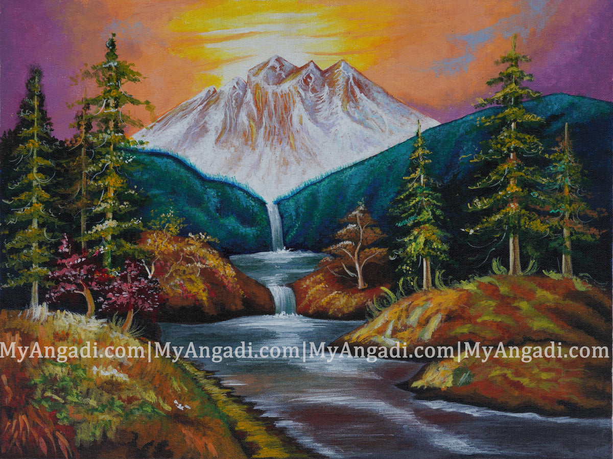 Natural Scenery Canvas Painting 