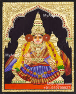Sri Perundevi Thaayar Tanjore Painting