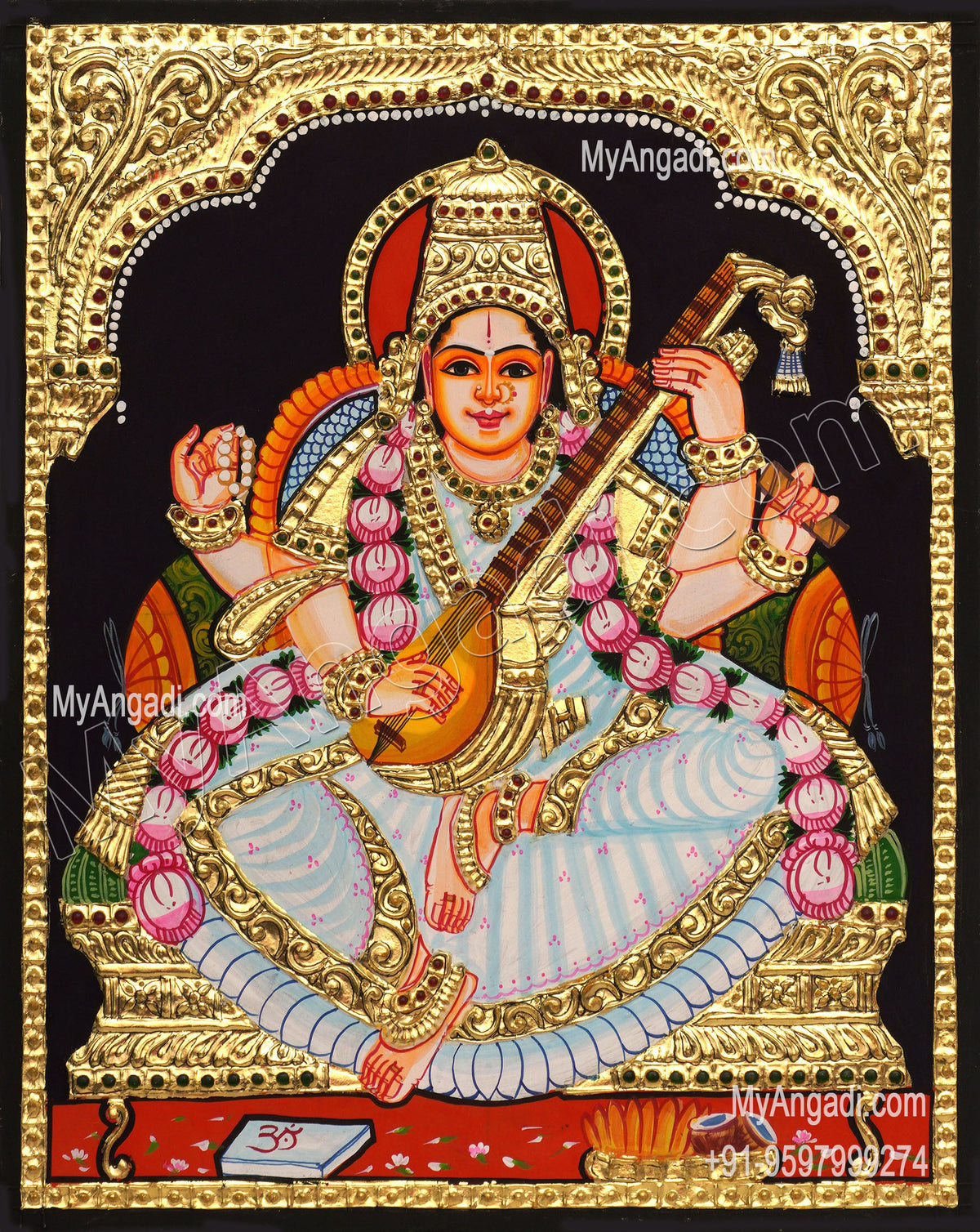 Saraswathi Tanjore Paintings