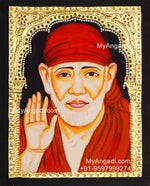Saibaba Tanjore Painting
