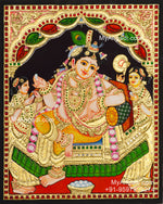 Krishna Tanjore Painting