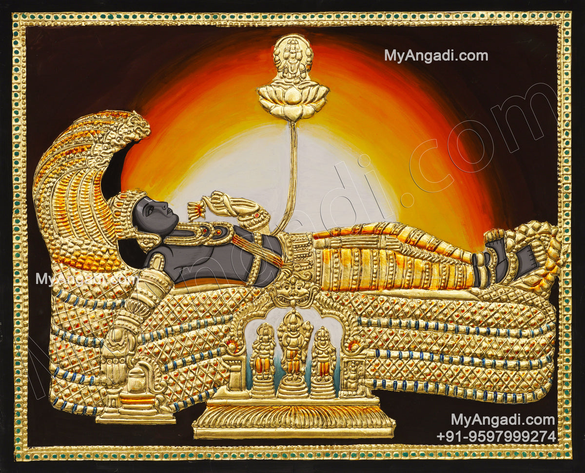 Padmanabaswamy Tanjore Painting