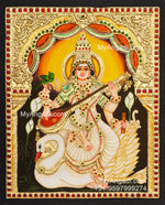 Saraswathi Tanjore Painting