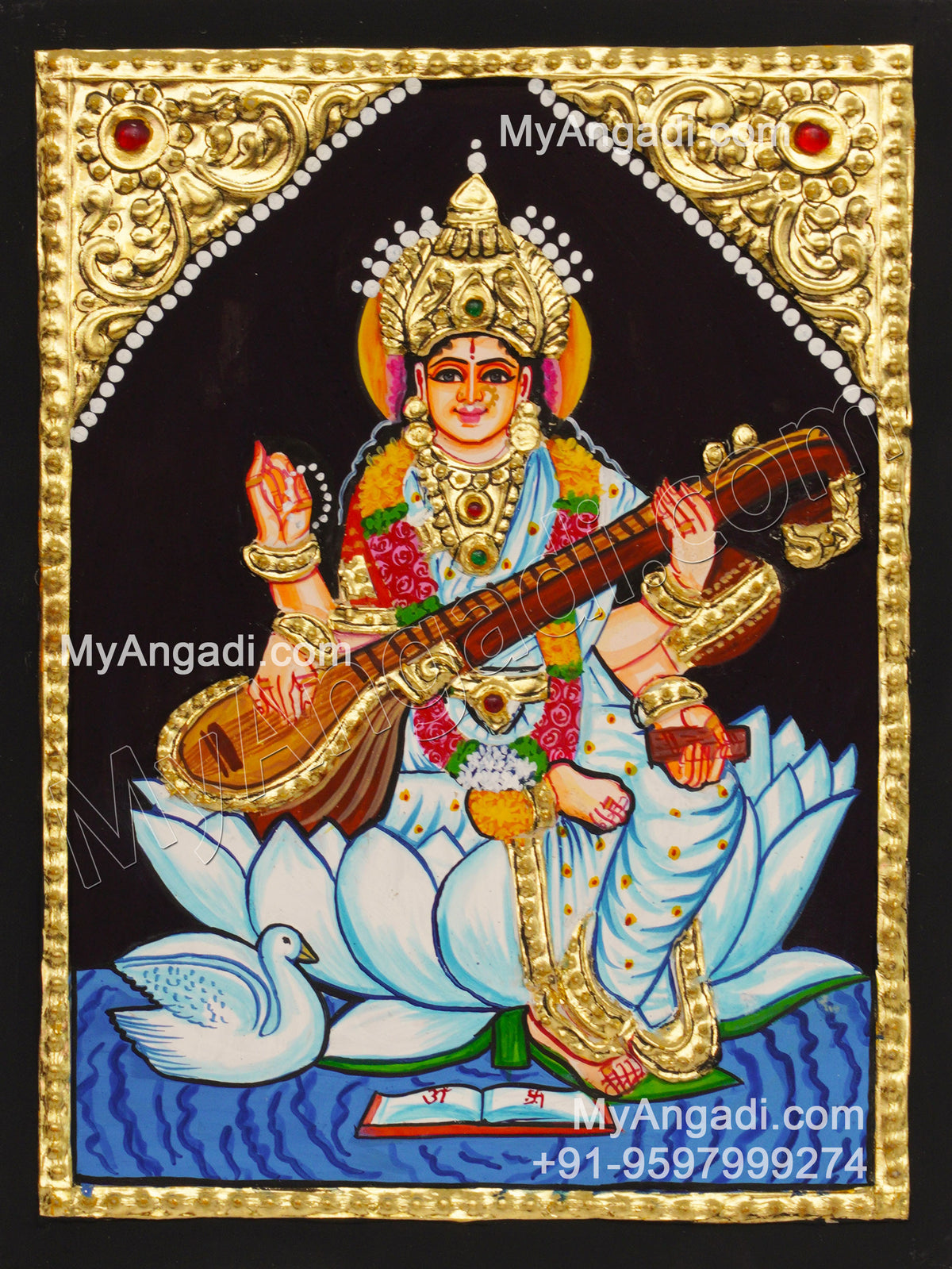 Saraswathi Tanjore Paintings