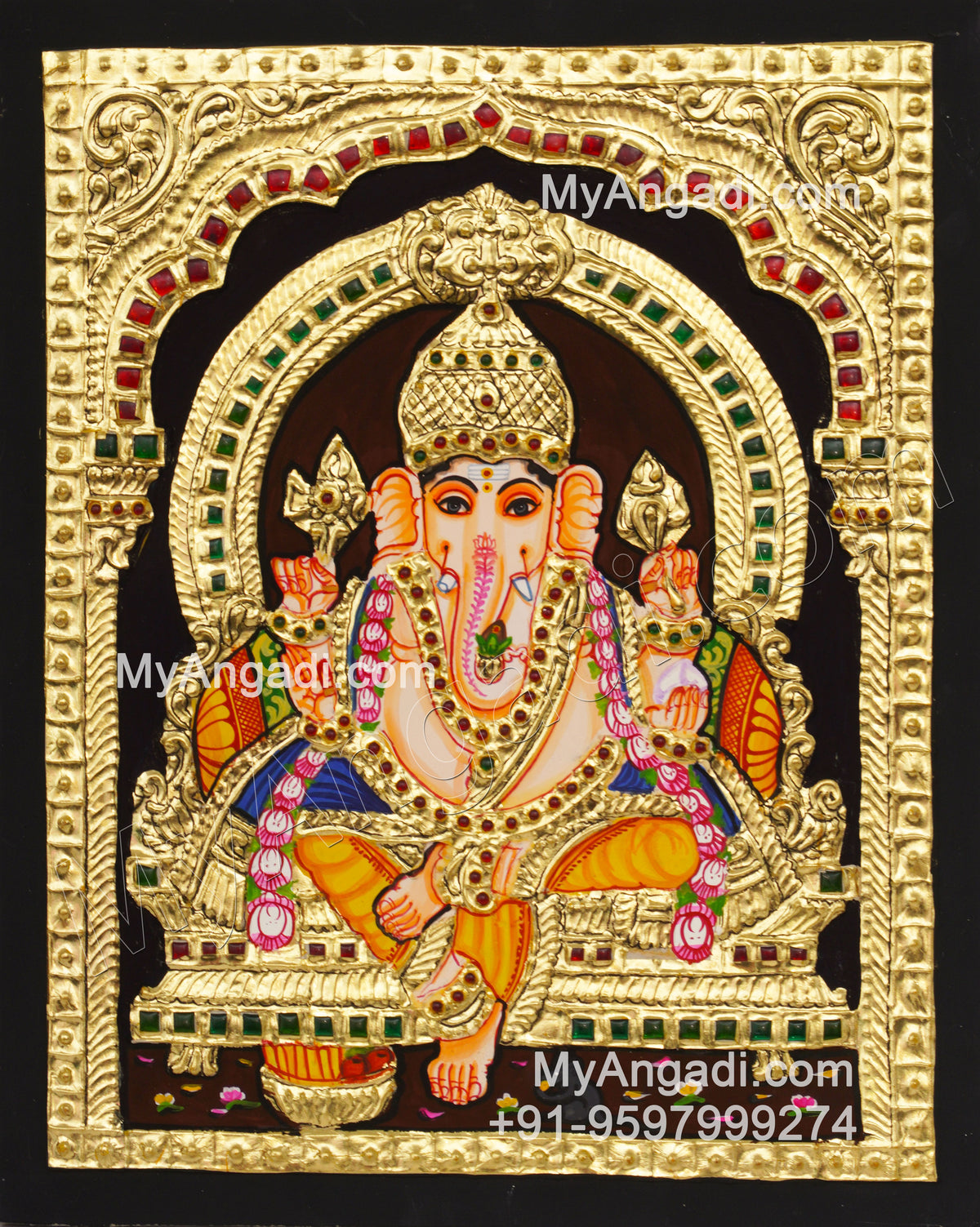 Vinayagar Tanjore Paintings
