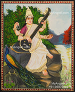 Saraswathi Tanjore Painting