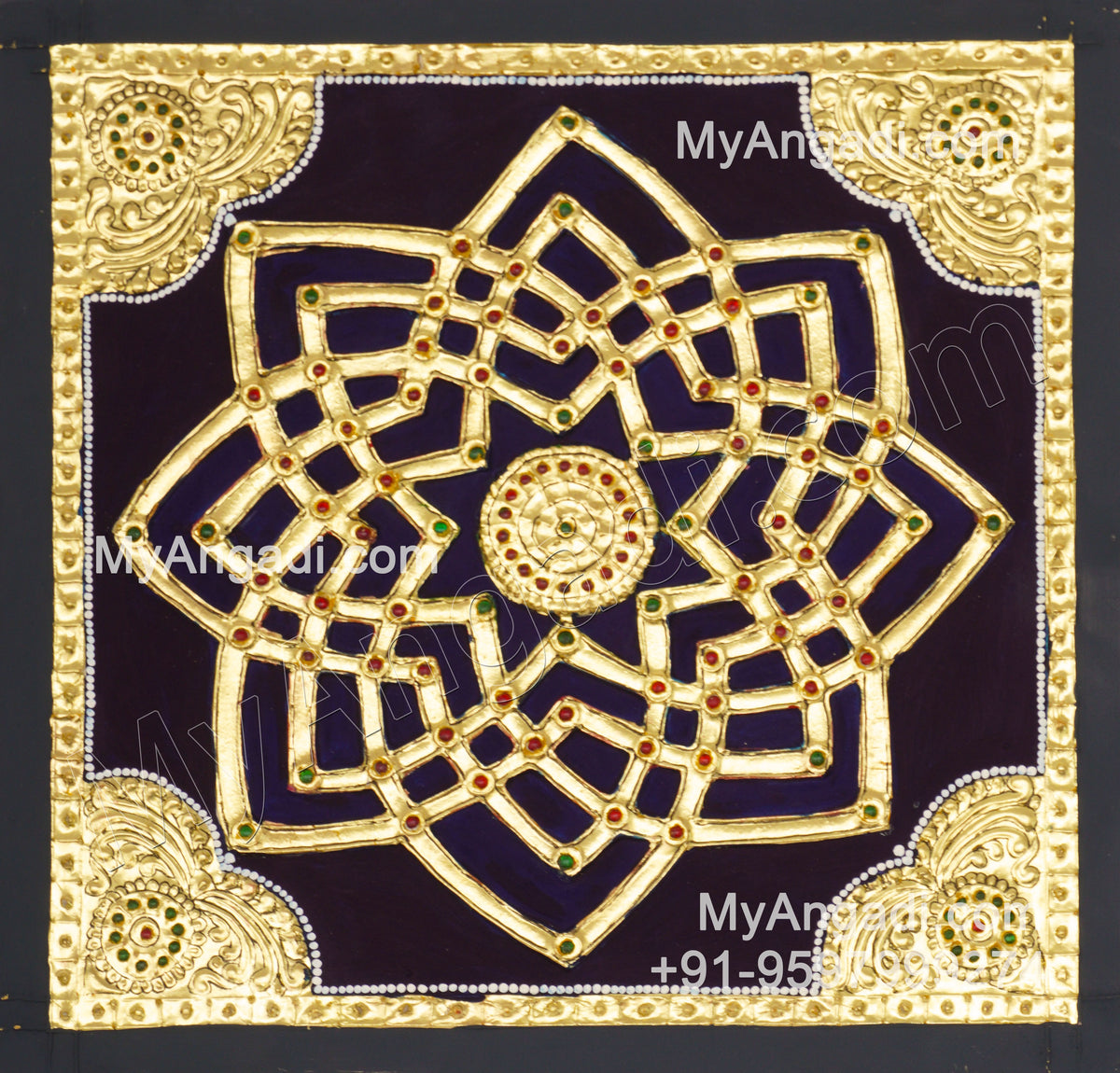 Aiswarya Kolam Tanjore Painting