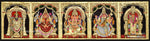 5 PanelTanjore Painting