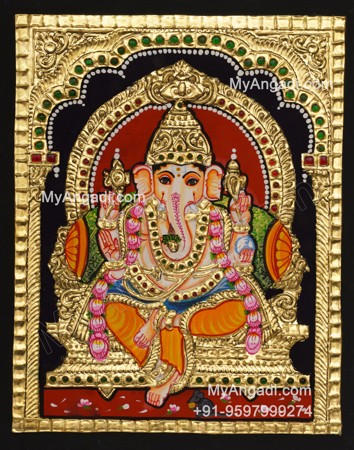 5 Set Tanjore Paintings