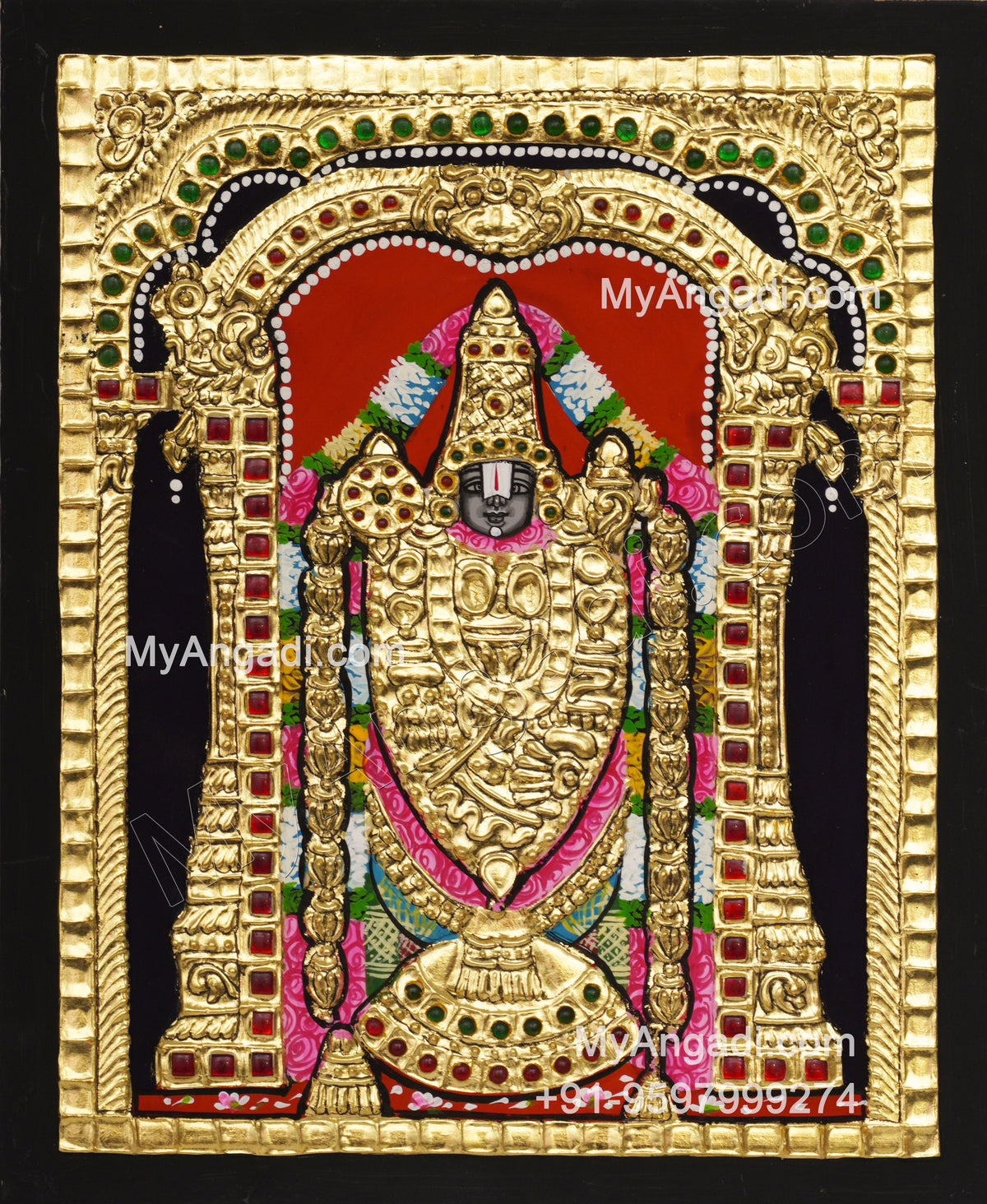 5 Set Tanjore Paintings