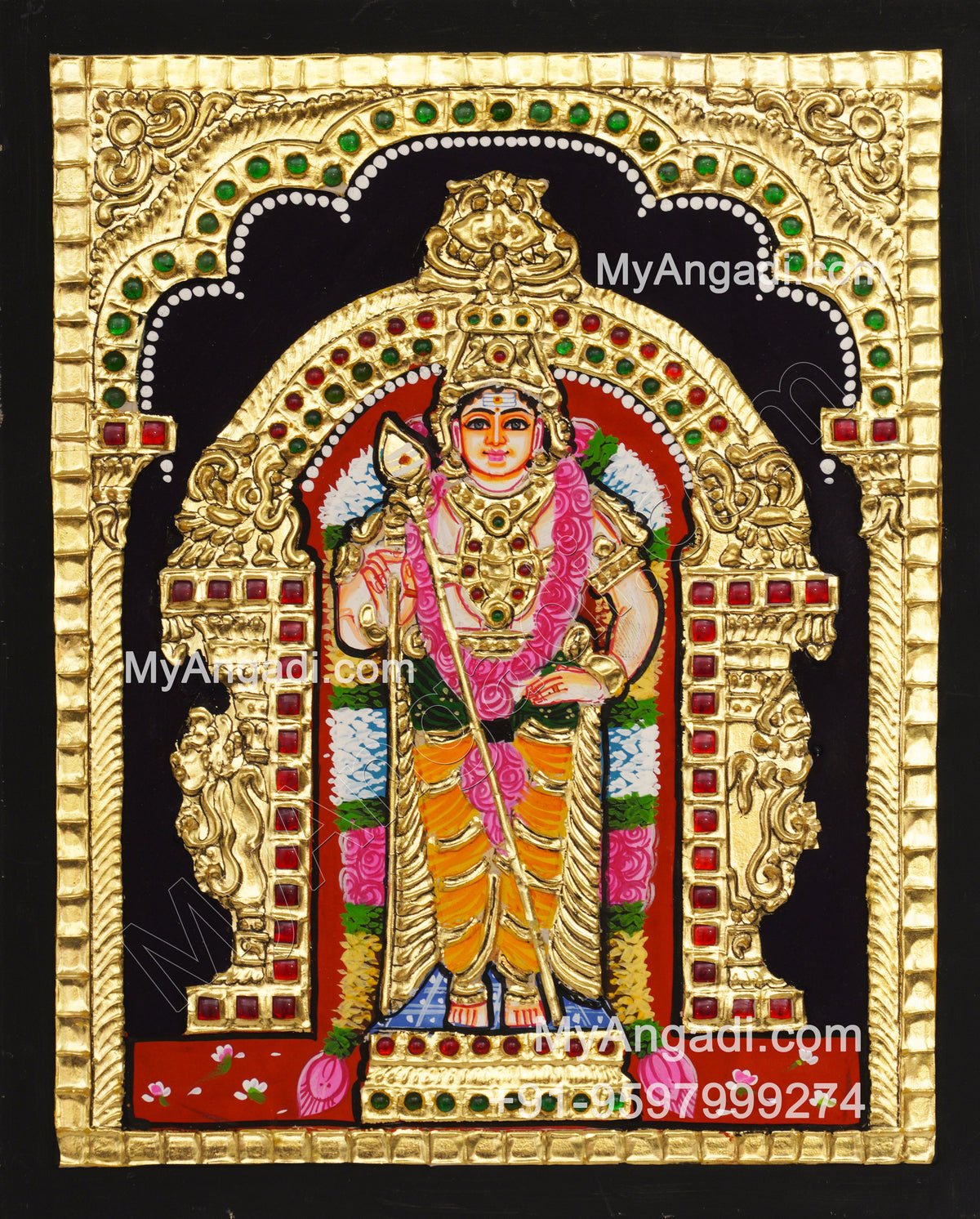 5 Set Tanjore Paintings