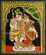 Radha Krishna Tanjore Paintings