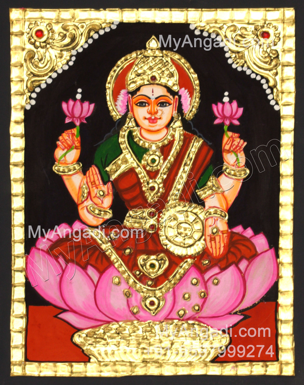 Lakshmi Tanjore Paintings