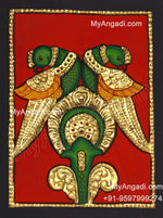 Parrot Tanjore Painting
