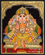 Ganapathi Tanjore Painting 