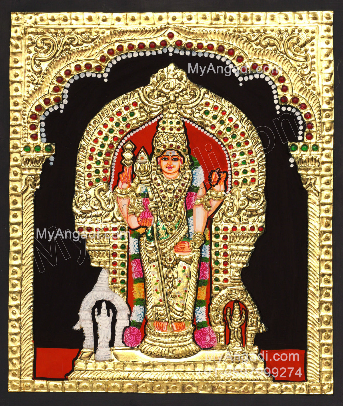 Thiruchendhur Murugan Tanjore Paintings