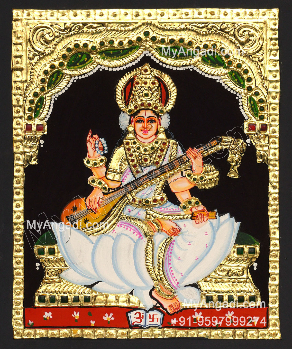 Saraswathi Tanjore Paintings