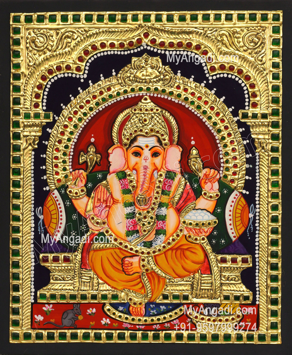Vinayagar Tanjore Paintings
