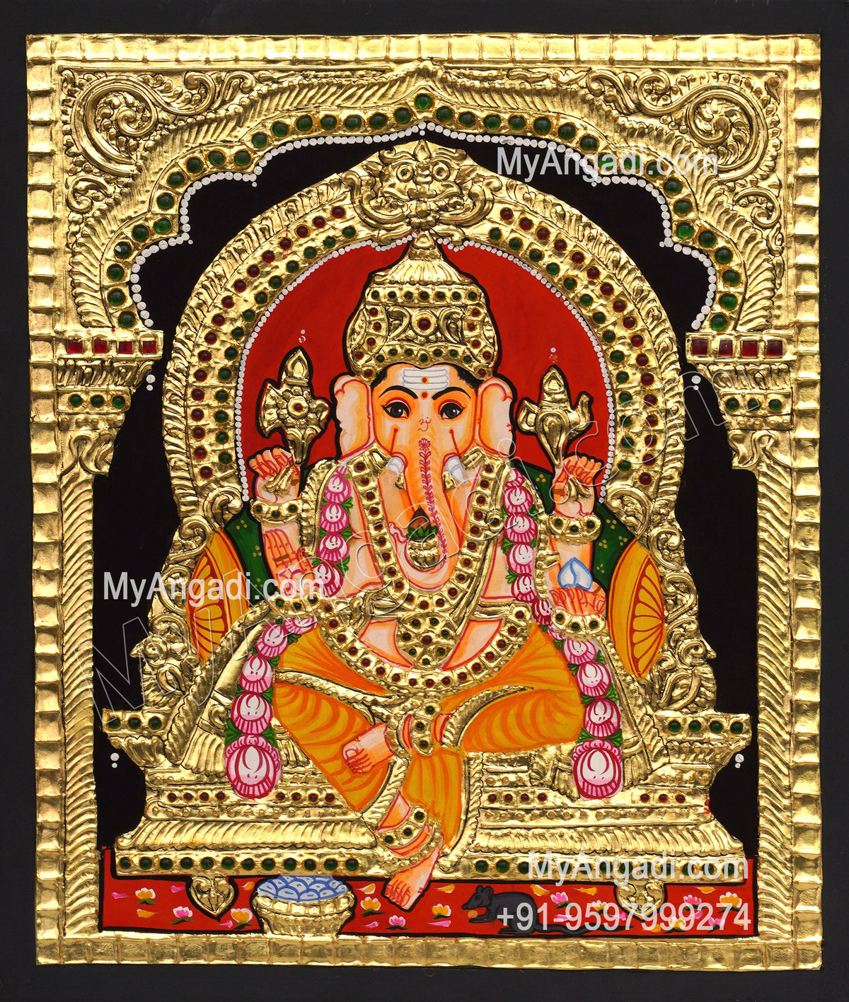 Vinayagar Tanjore Paintings