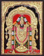 VenkateshwaraSwamy Tanjore Painting