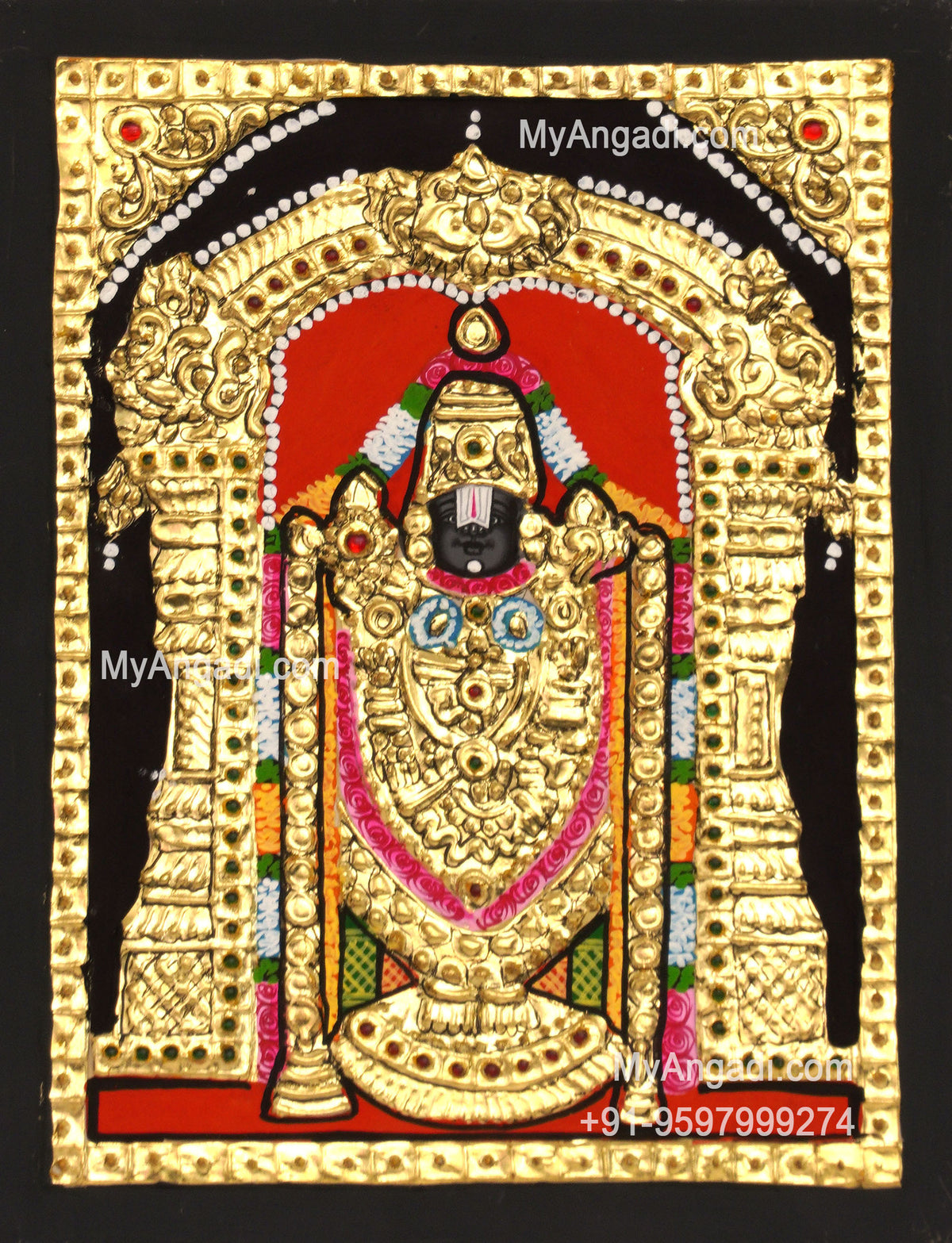 Venkateshwara Swamy Tanjore Paintings