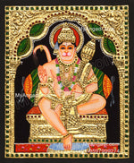 Hanuman Tanjore Painting