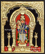 Raja Alangara Murugan Tanjore Painting