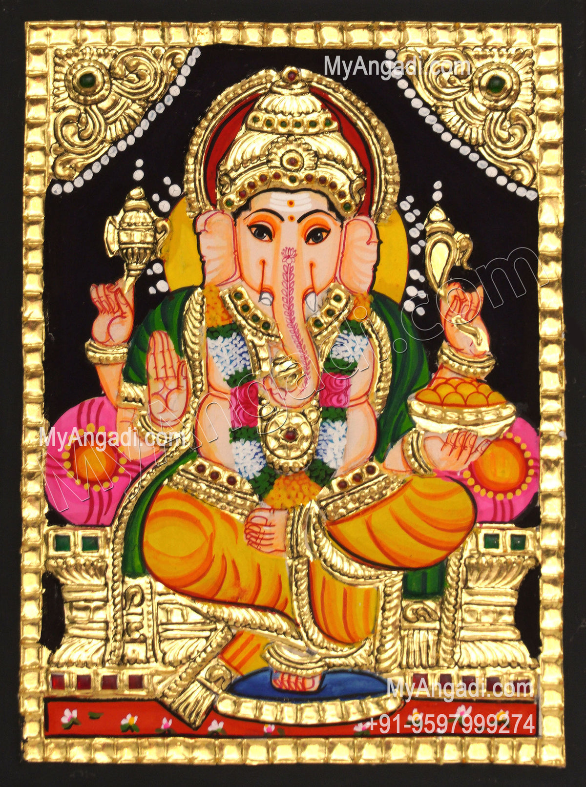 5 Set Tanjore Paintings