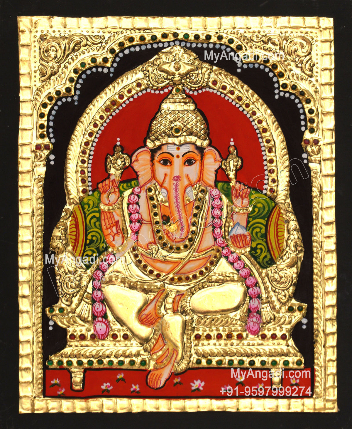 5 Set Tanjore Paintings