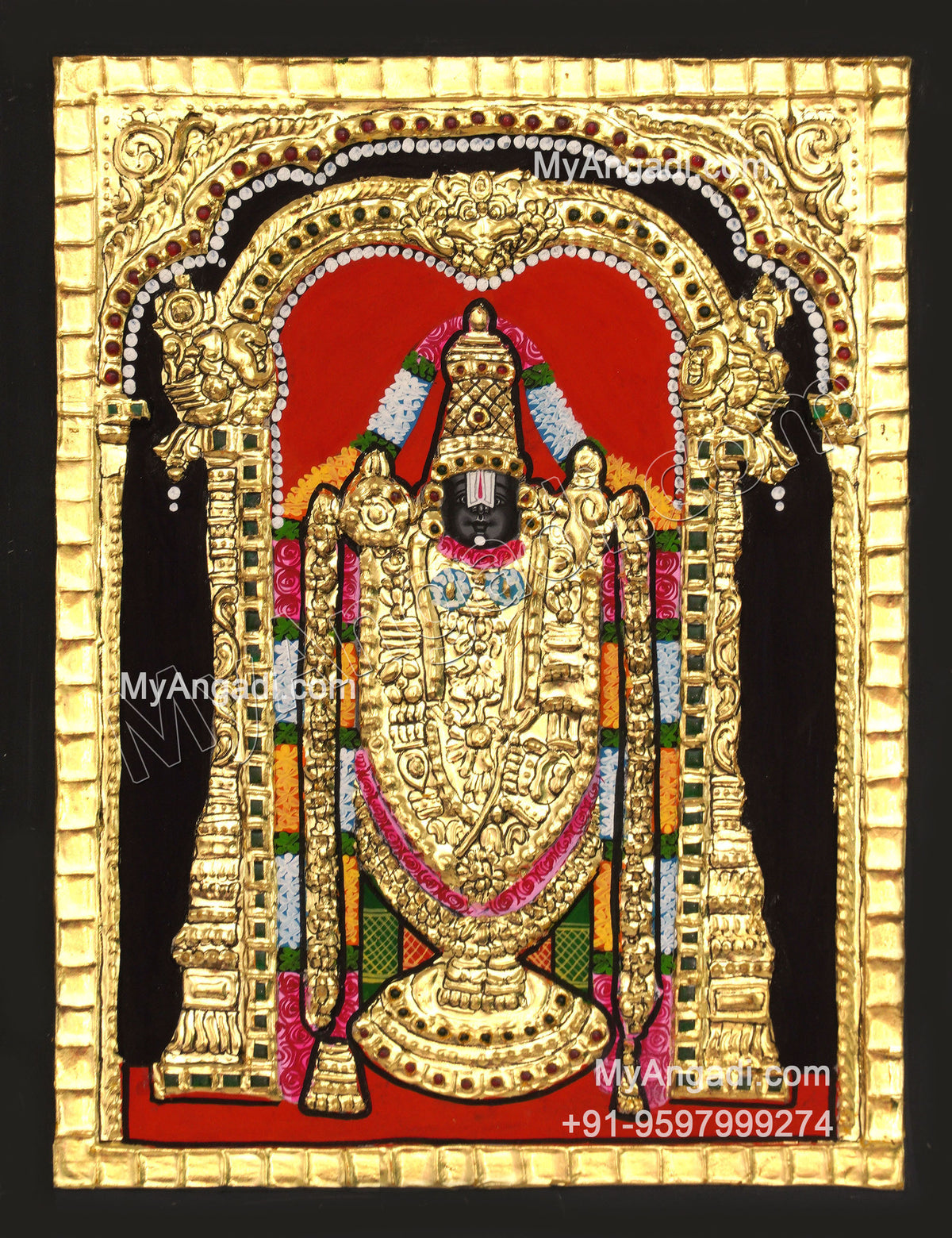 5 Set Tanjore Paintings