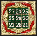 Kubera Yantra Tanjore Painting