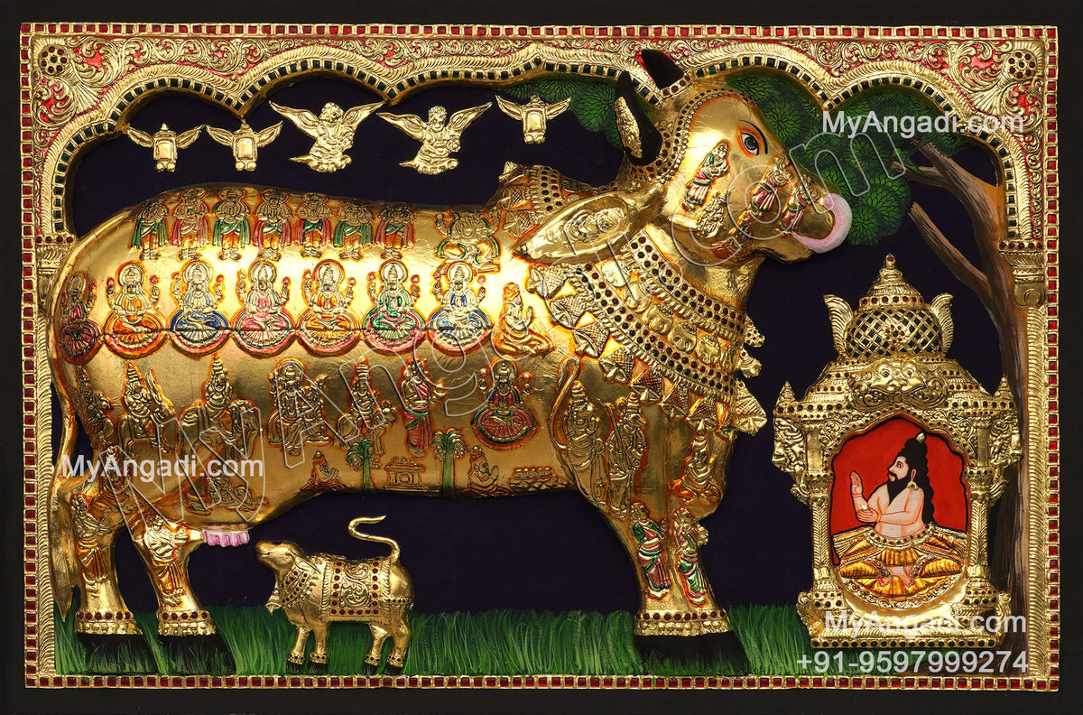 Komatha 3D Tanjore Painting