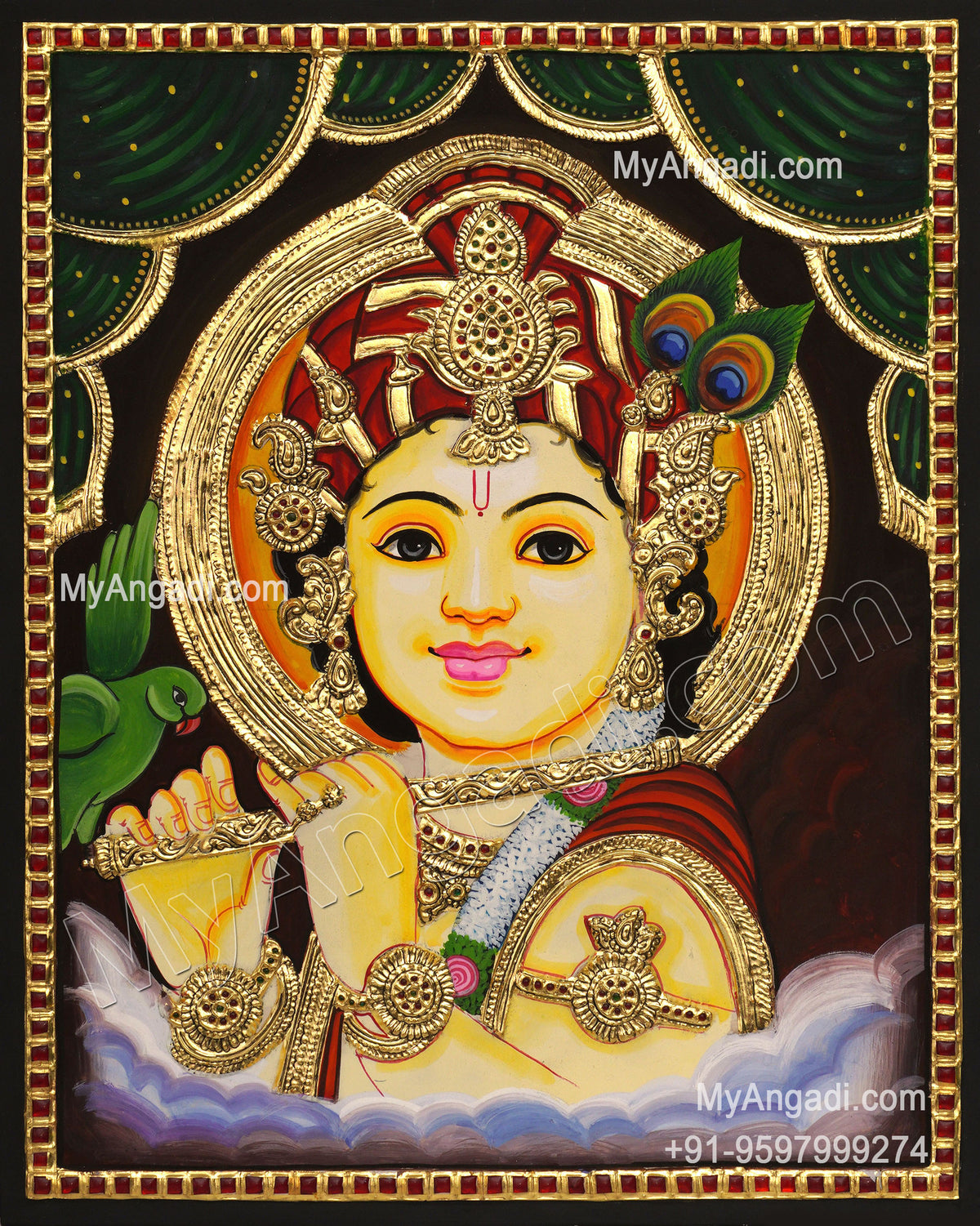 Krishna Tanjore Paintings