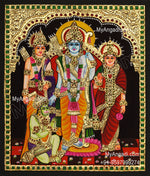 Ram Darbar Tanjore Painting
