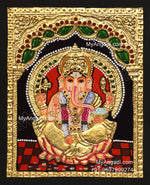 Ganapathi Tanjore Painting 