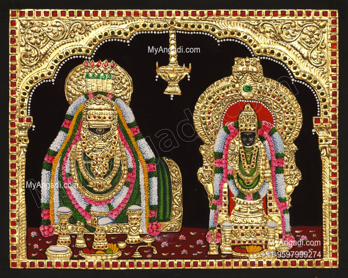 AnnamalaiyaarUnnamalaiyaar Tanjore Painting