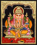 Ganapathi Tanjore Painting 