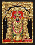 VenkateshwaraSwamy Tanjore Painting