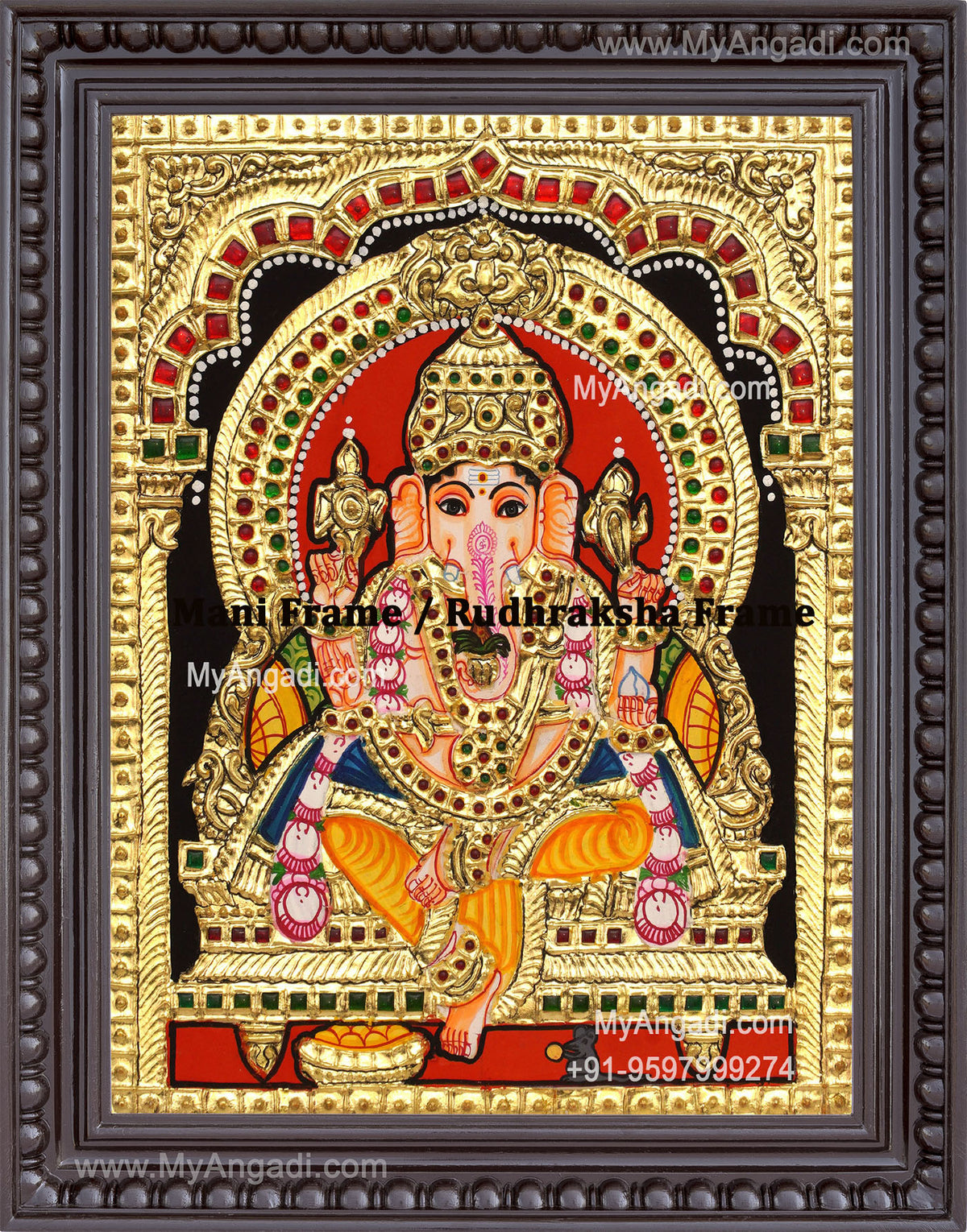 Ganesha Tajore Paintings