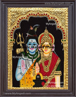 Sivan Paarvathi Tanjore Painting