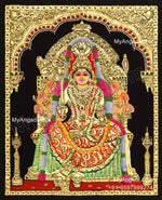 Samayapura Mariamman Tanjore Painting