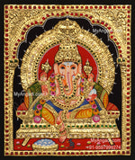 Ganesha Tajore Paintings