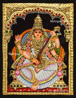 Saraswathi Tanjore Painting