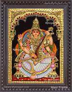 Saraswathi Tanjore Painting