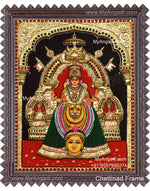 Kollur Mookambikai 3D Tanjore Painting